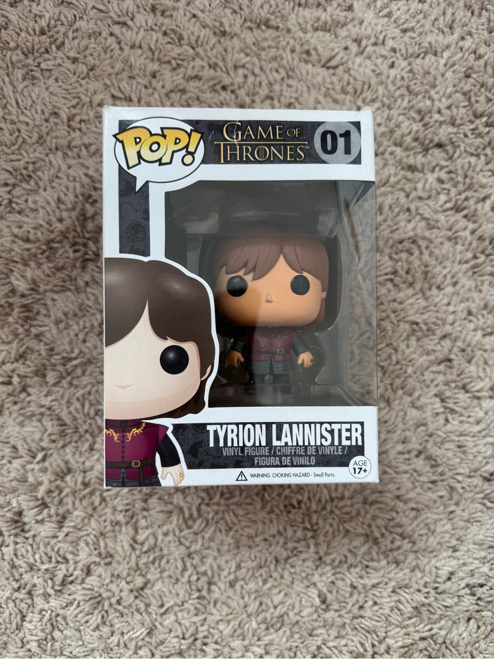 Funko Pop! Game of Thrones Tyrion Lannister - Brown, Black, White - Picture 1 of 5